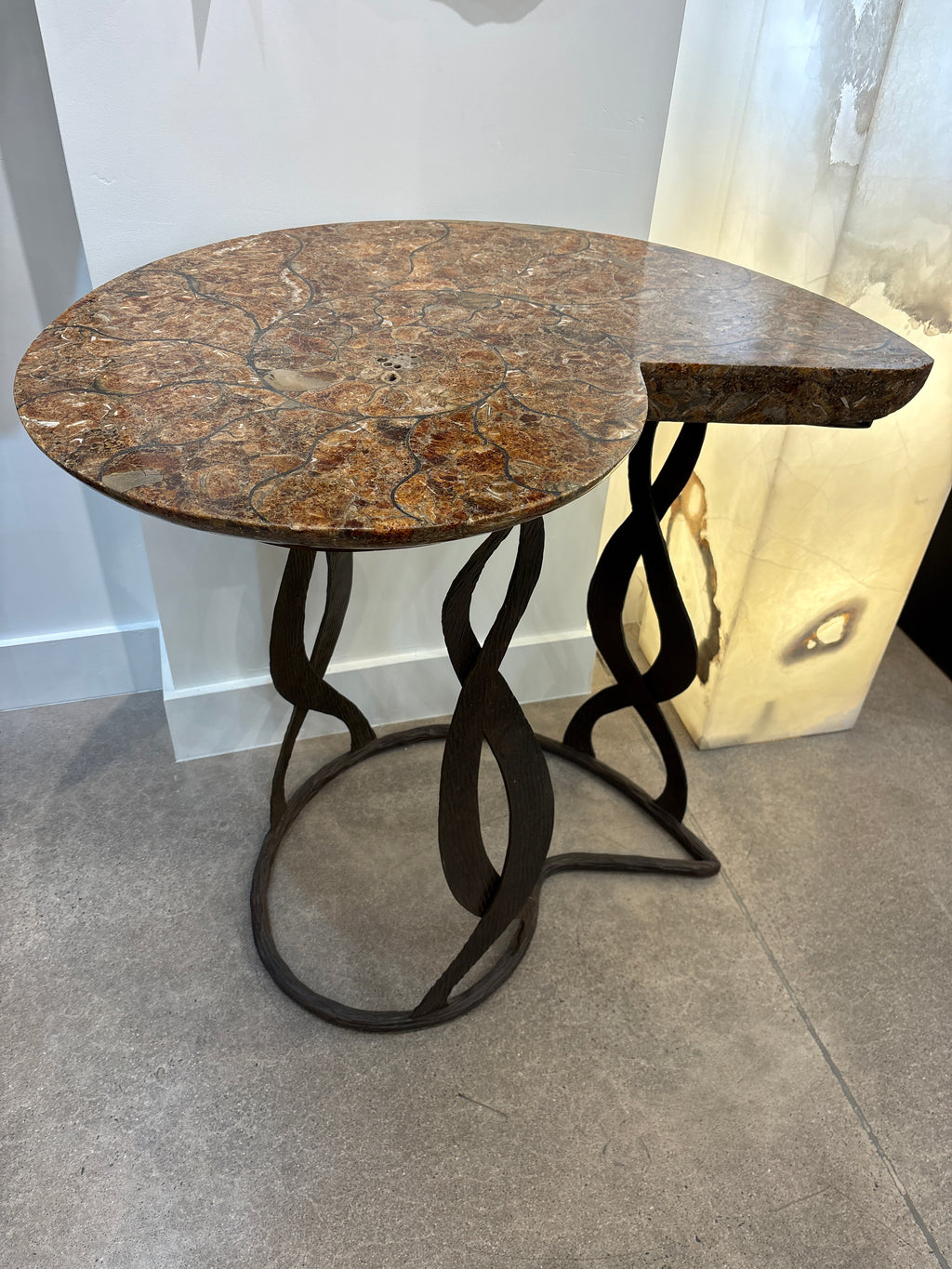 Ammonite Table