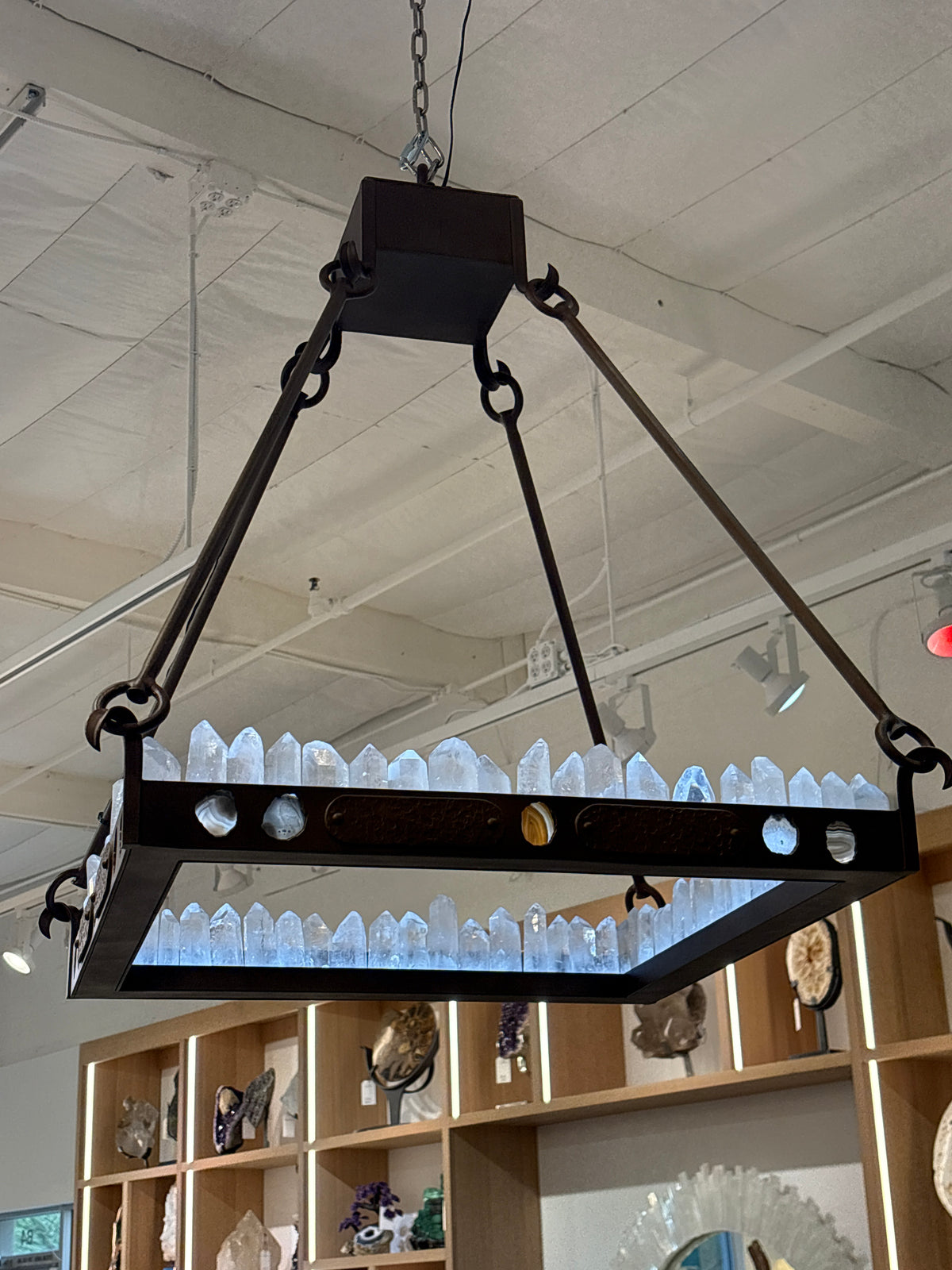 Quartz chandelier 5