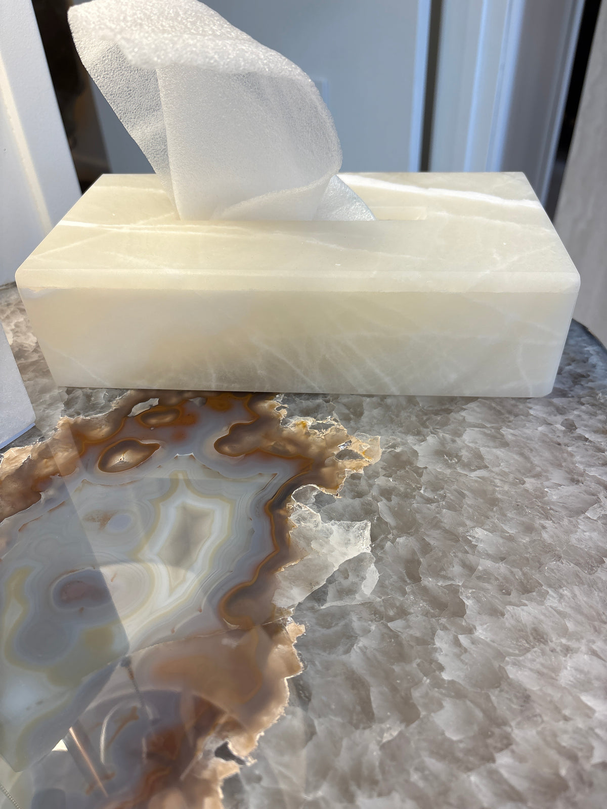 Onyx Tissue Box