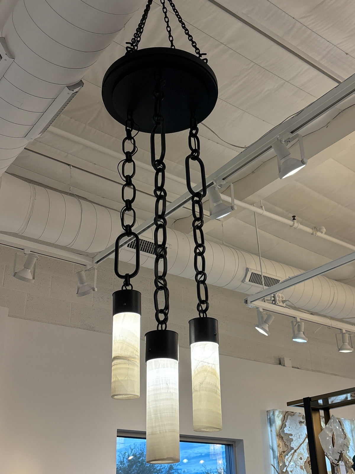 Onyx Chandelier 1