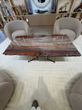 ARIZONA PETRIFIED WOOD COFFEE TABLE