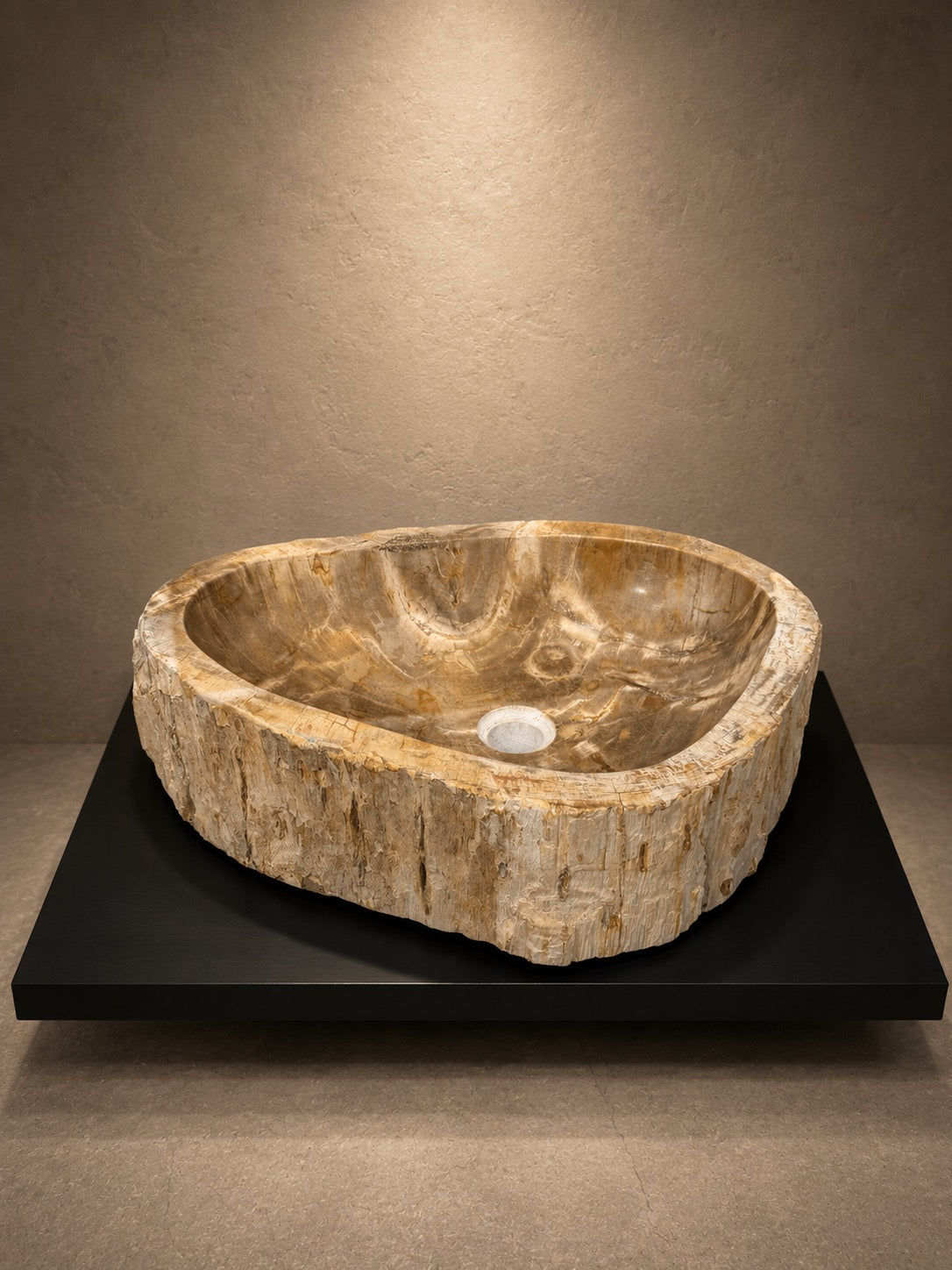 PETRIFIED WOOD SINK