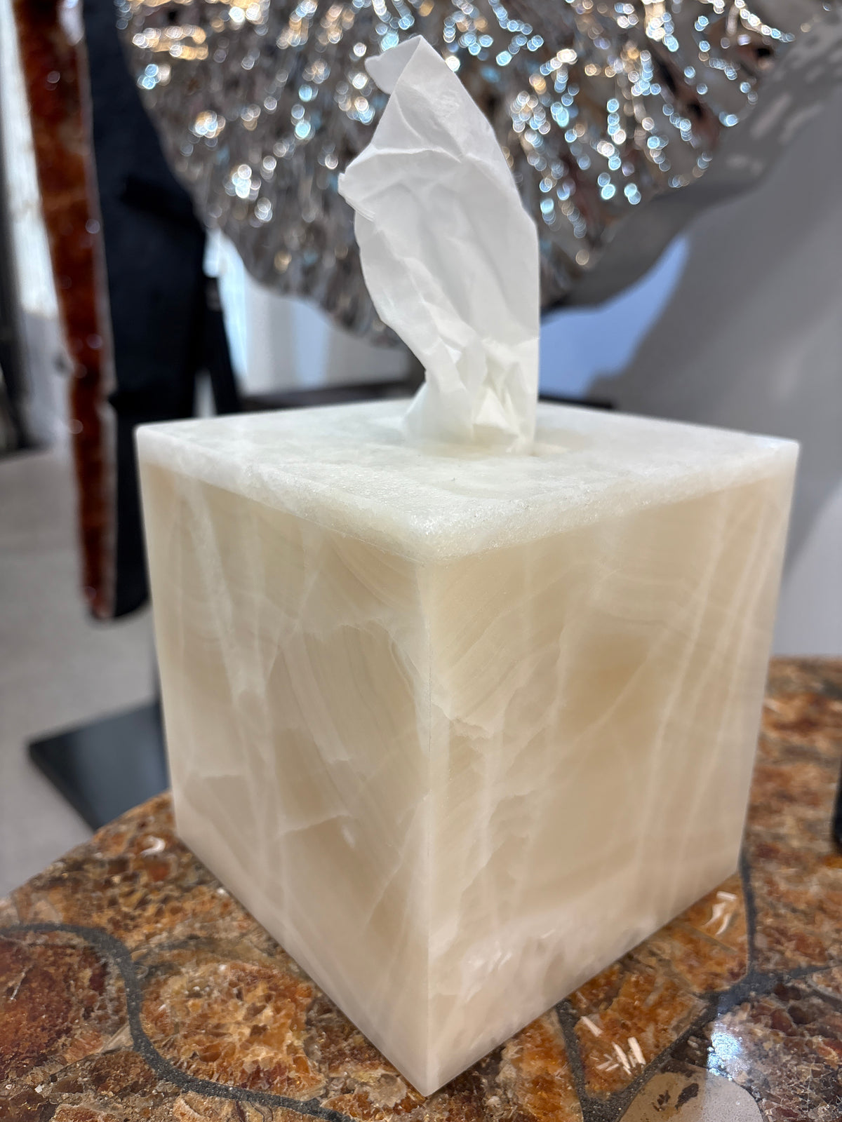 Onyx Tissue Box