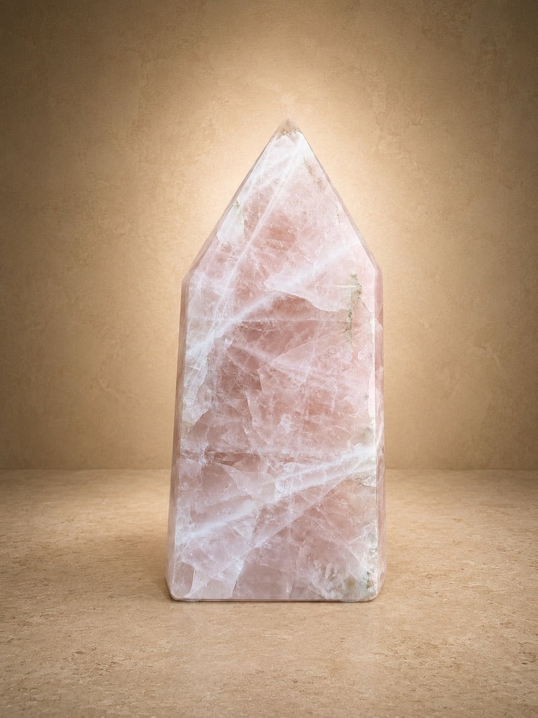 ROSE QUARTZ PILLAR