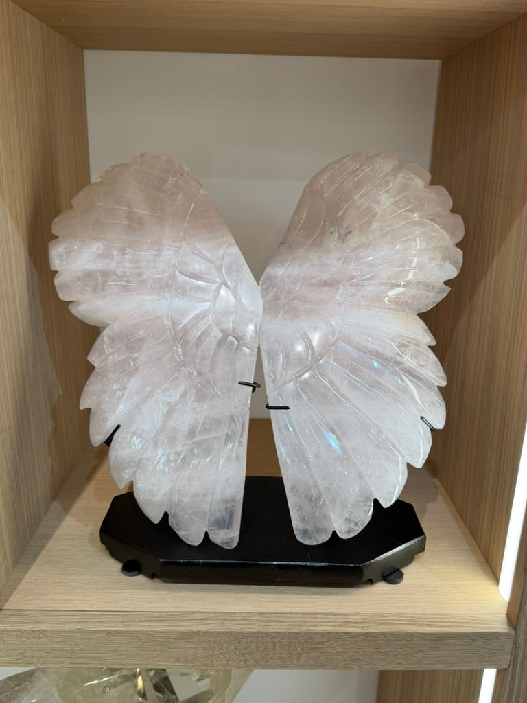 ROSE QUARTZ WINGS
