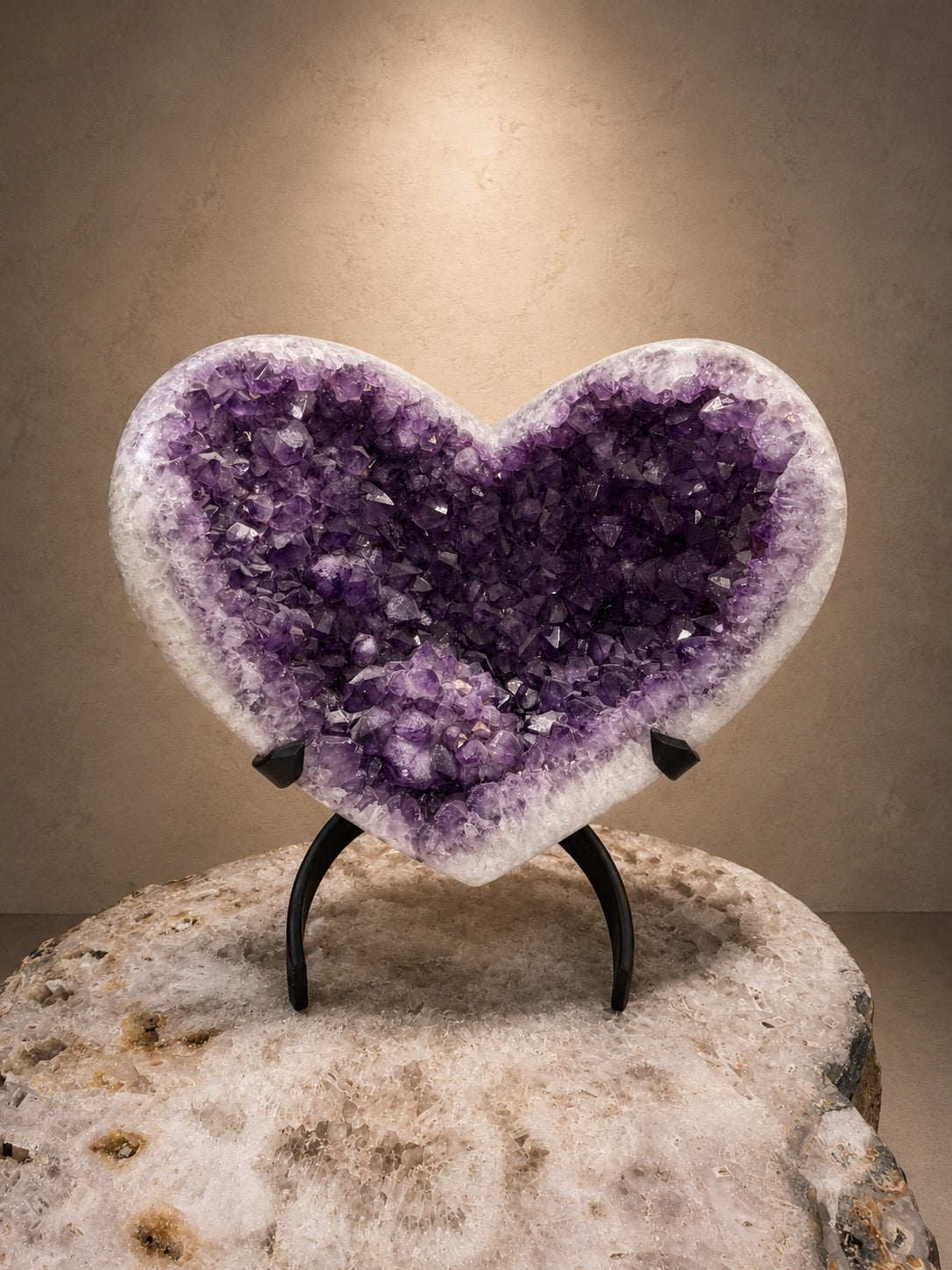 AMETHYST HEART