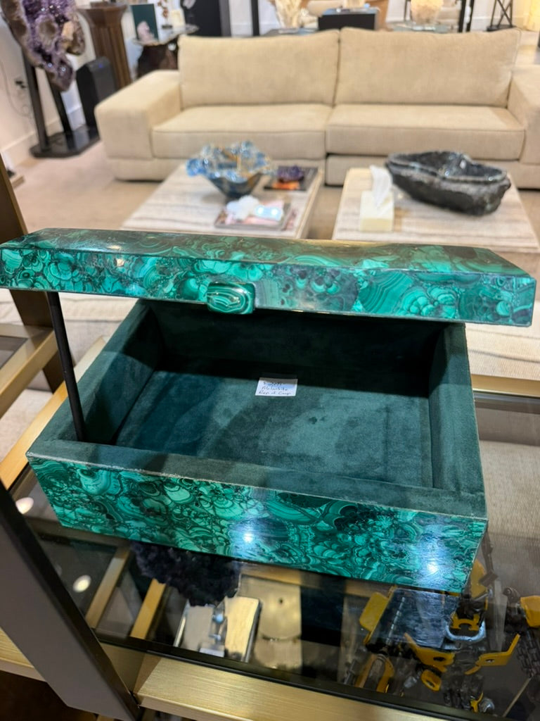 Malachite Treasure Casket