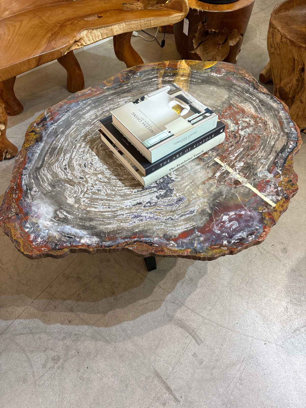 Petrified Wood Table