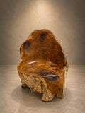 HAND CARVED TEAK WOOD CHAIR
