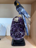 AMETHYST BIRD SCULPTURE