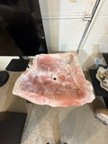 Rose quartz sink