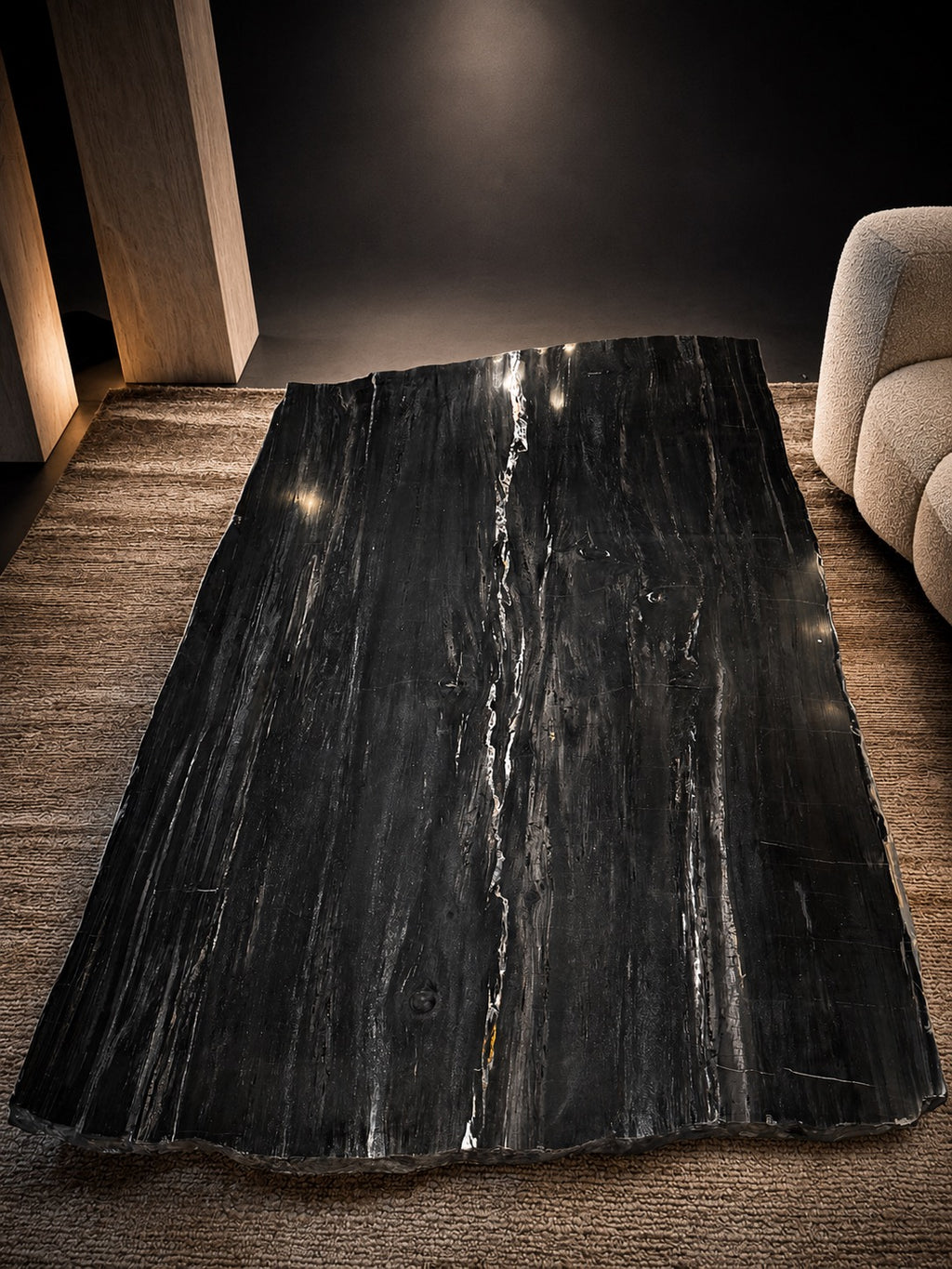 ARIZONA PETRIFIED WOOD COFFEE TABLE