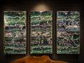 FLUORITE TRIPTYCH