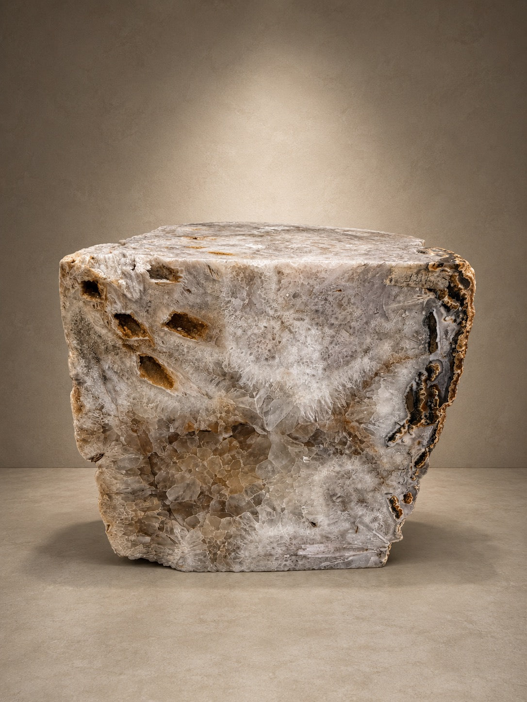 AGATE SIDE TABLE (LEFT)