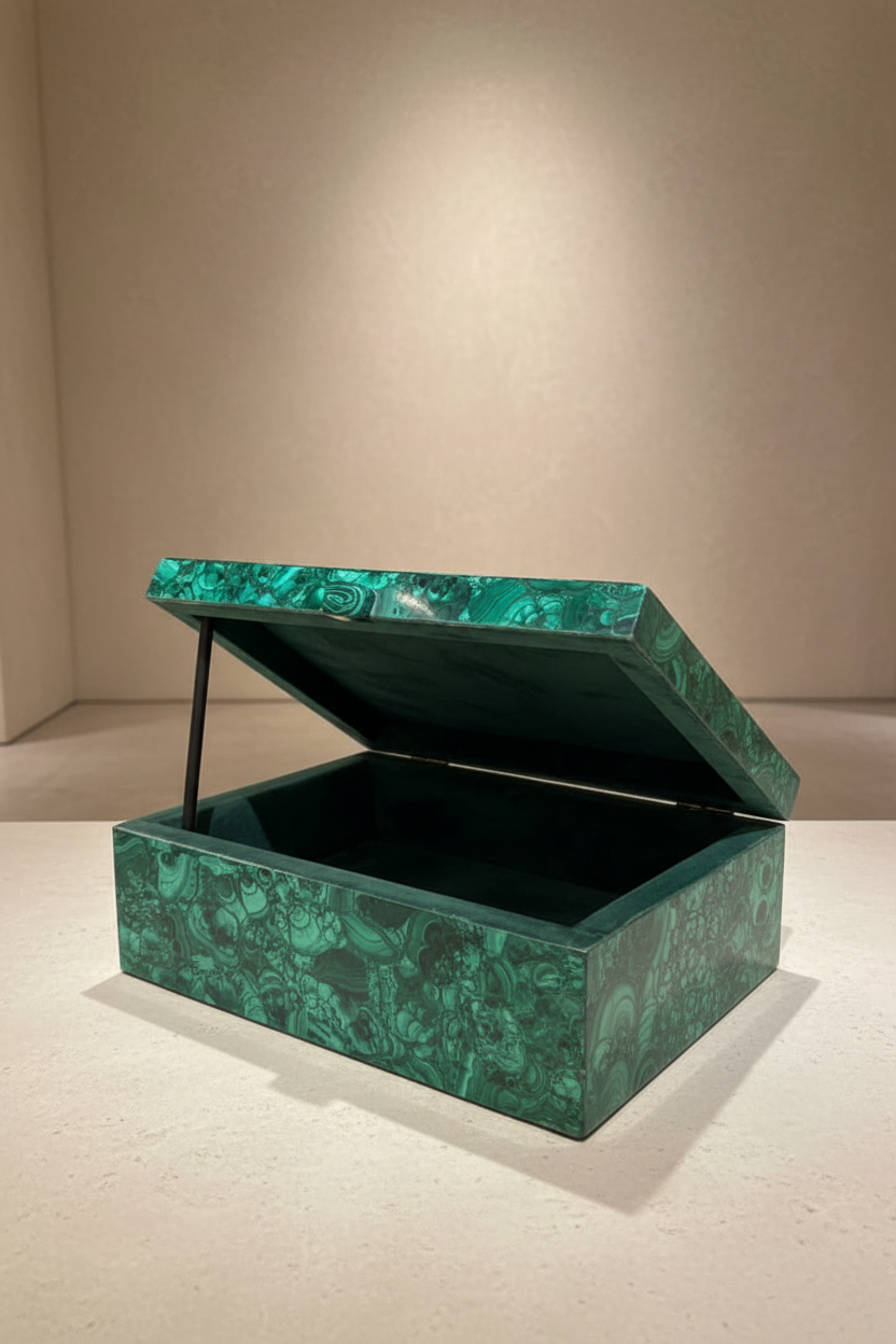 MALACHITE CHESS REP OF CONGO — Luxury Gallery Photography